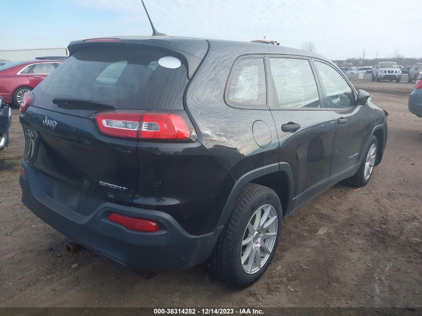 2014 JEEP CHEROKEE SPORT - 1C4PJLAB9EW163845