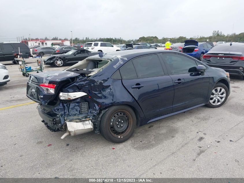 2022 TOYOTA COROLLA LE - 5YFEPMAE0NP352656