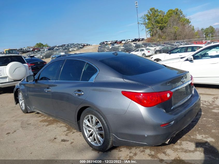 2014 INFINITI Q50 PREMIUM - JN1BV7AP1EM687538