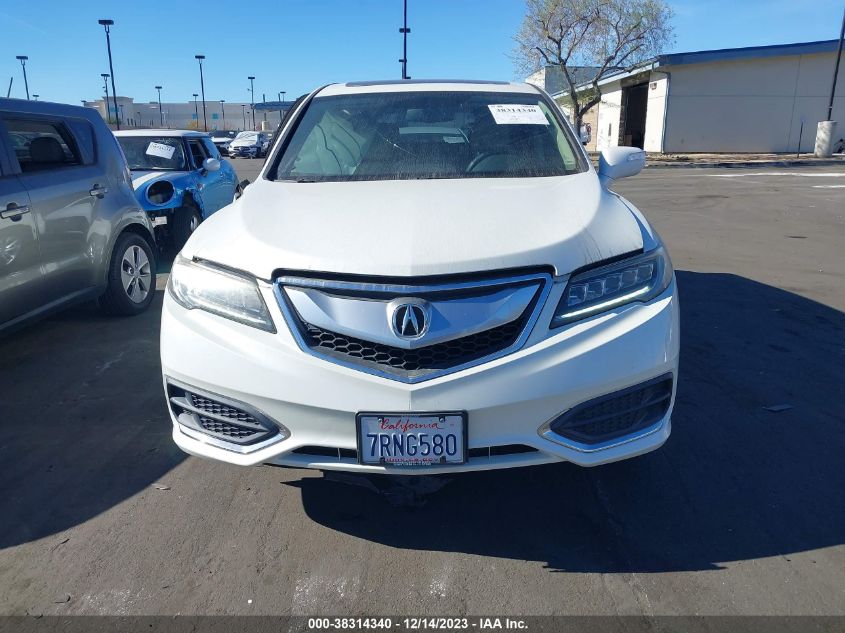 2016 ACURA RDX TECH PKG/TECH/ACURAWATCH PLUS PKG - 5J8TB3H5XGL017892