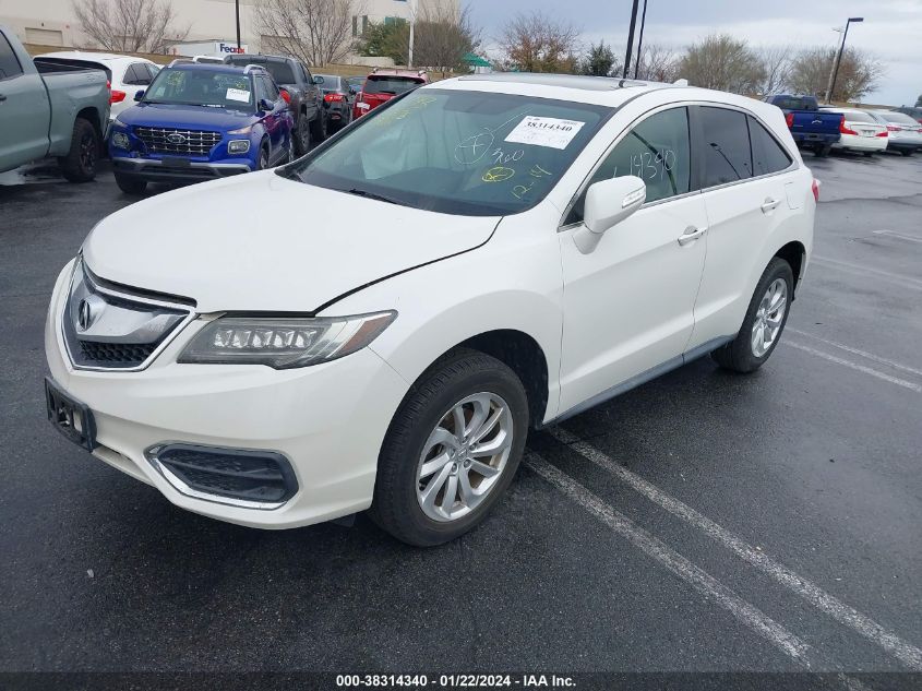 2016 ACURA RDX TECH PKG/TECH/ACURAWATCH PLUS PKG - 5J8TB3H5XGL017892