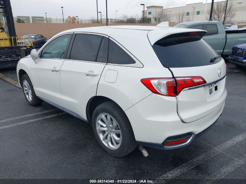 2016 ACURA RDX TECH PKG/TECH/ACURAWATCH PLUS PKG - 5J8TB3H5XGL017892