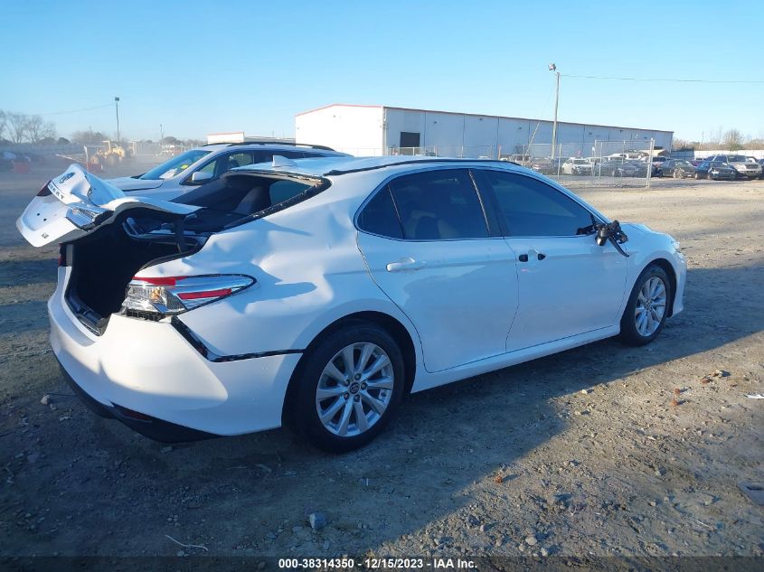 2019 TOYOTA CAMRY LE - 4T1B11HK5KU281348