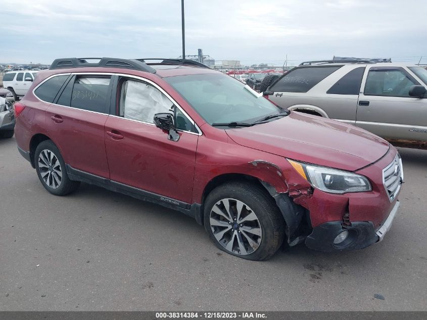2015 SUBARU OUTBACK 2.5I LIMITED - 4S4BSBNCDF3293080