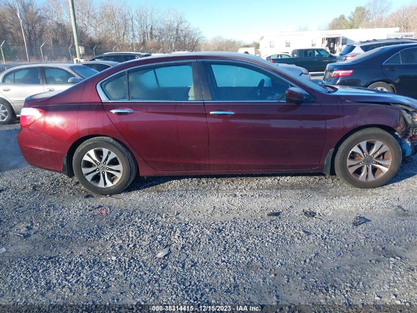 2013 HONDA ACCORD LX - 1HGCR2F37DA048452