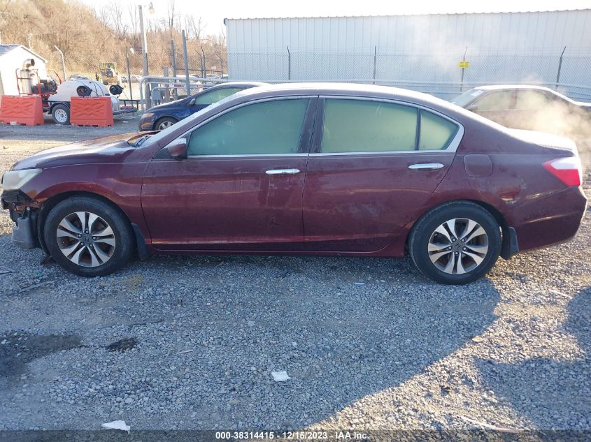 2013 HONDA ACCORD LX - 1HGCR2F37DA048452