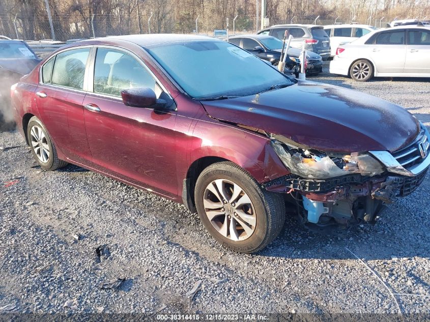 2013 HONDA ACCORD LX - 1HGCR2F37DA048452