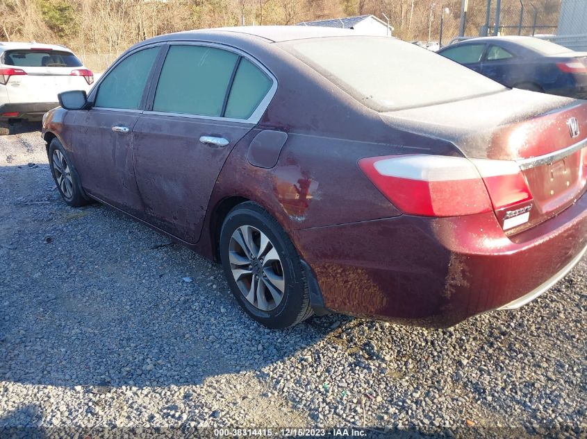 2013 HONDA ACCORD LX - 1HGCR2F37DA048452