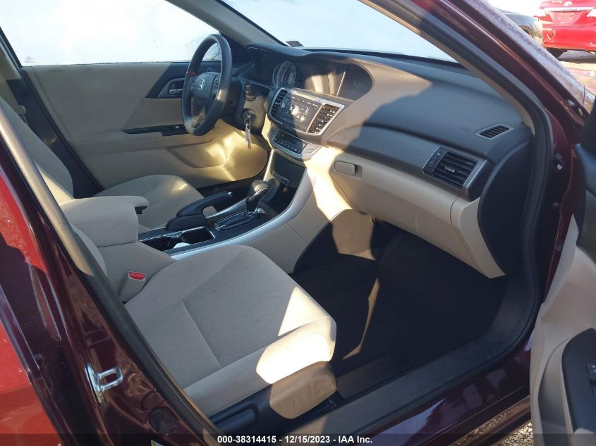 2013 HONDA ACCORD LX - 1HGCR2F37DA048452