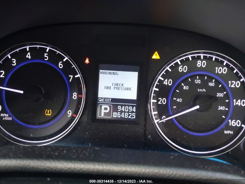 2013 INFINITI G37X - JN1CV6EL9DM982147