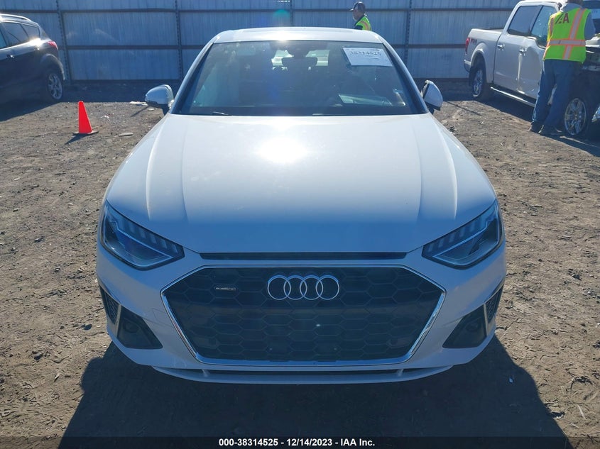 VIN WAUEAAF4XNN013736 2022 AUDI A4 PREMIUM PLUS 45 TFSI S LINE QUATTRO S TRONIC