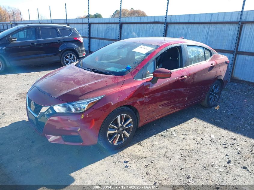 2021 NISSAN VERSA SV XTRONIC CVT - 3N1CN8EV5ML856164
