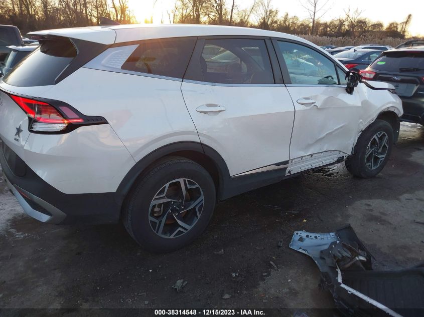 2023 KIA SPORTAGE LX - KNDPUCAF1P7036241