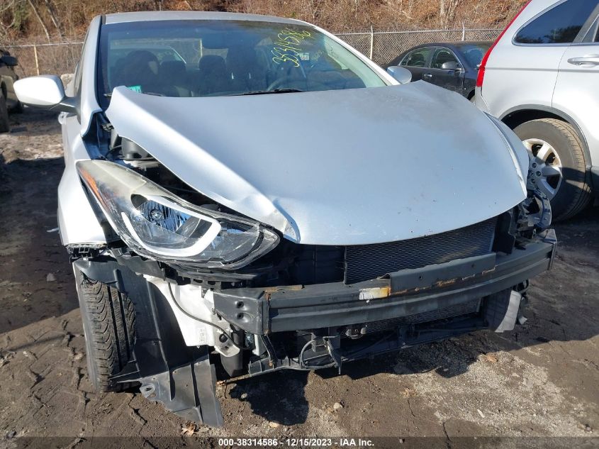 2016 HYUNDAI ELANTRA SE/SPORT/LIMITED - 5NPDH4AE3GH720742