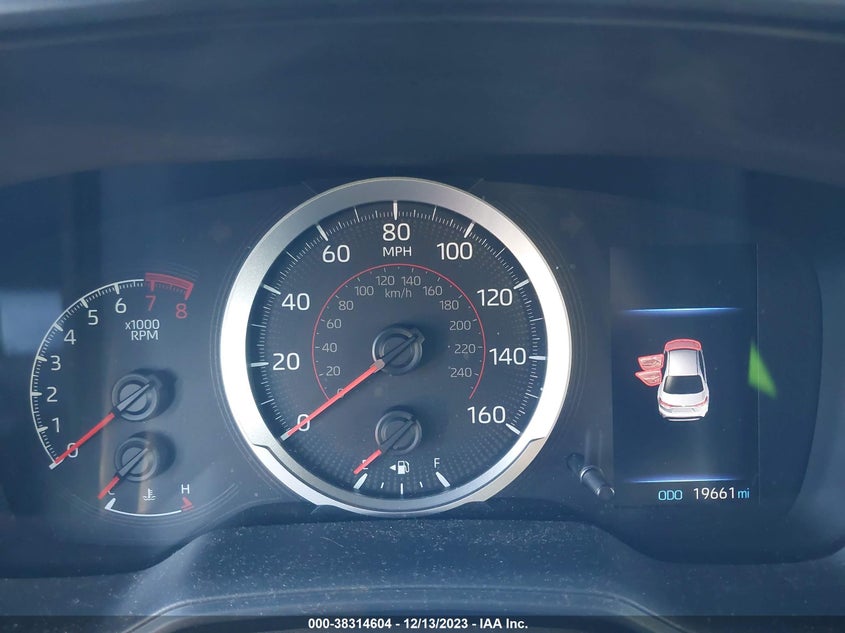 VIN 5YFS4RCEXLP011574 2020 TOYOTA COROLLA SE