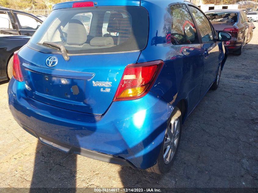 2015 TOYOTA YARIS LE - VNKJTUD35FA015479
