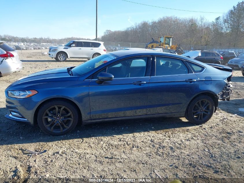 2018 FORD FUSION S - 3FA6P0G78JR244639