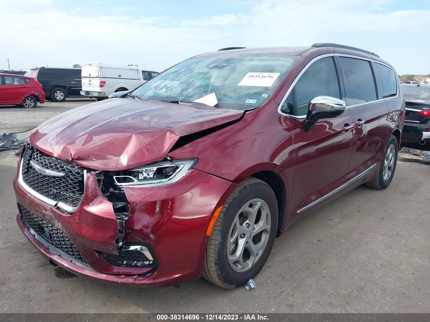 VIN 2C4RC1GG2PR540618 2023 CHRYSLER PACIFICA LIMITED
