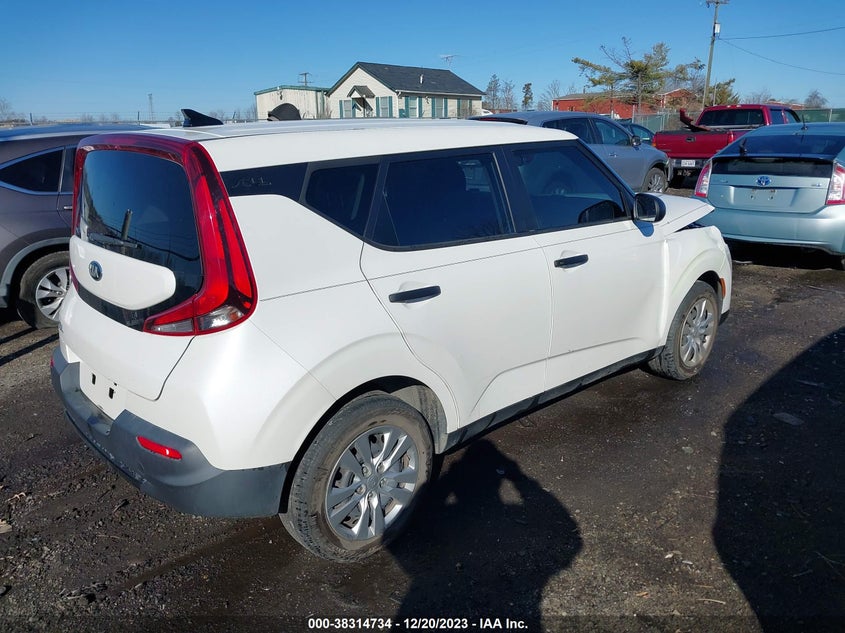 VIN KNDJ22AU1M7745879 2021 KIA SOUL LX