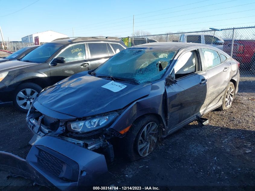2018 HONDA CIVIC EX - 19XFC2F78JE025822