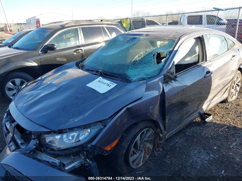 2018 HONDA CIVIC EX - 19XFC2F78JE025822