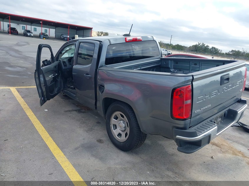 VIN 1GCGSBENXM1162498 2021 CHEVROLET COLORADO