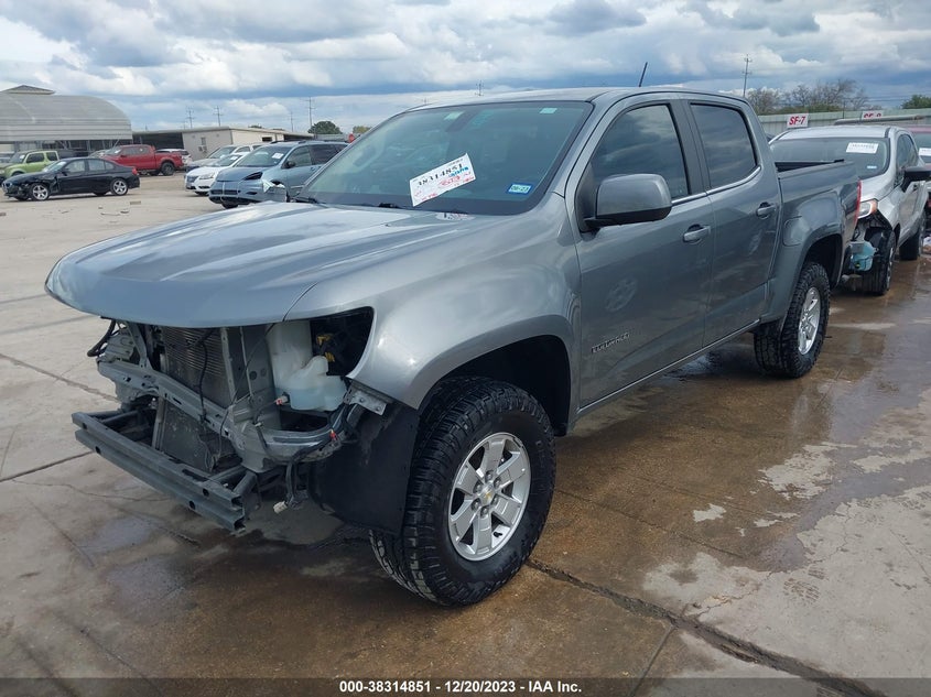 VIN 1GCGSBEN8K1319734 2019 CHEVROLET COLORADO WT