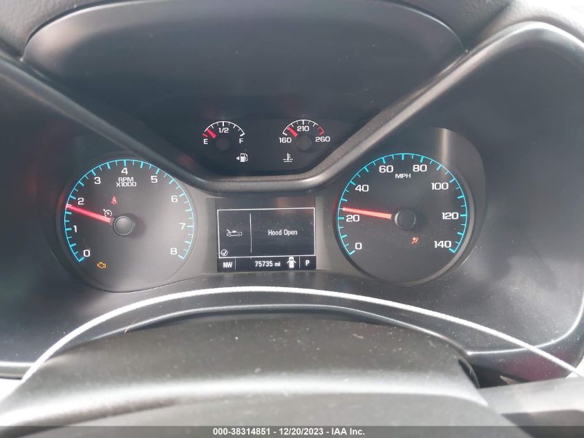 VIN 1GCGSBEN8K1319734 2019 CHEVROLET COLORADO WT