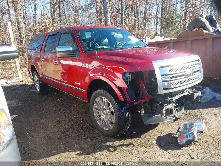 2013 FORD F-150 PLATINUM - 1FTFW1ET9DFB80891