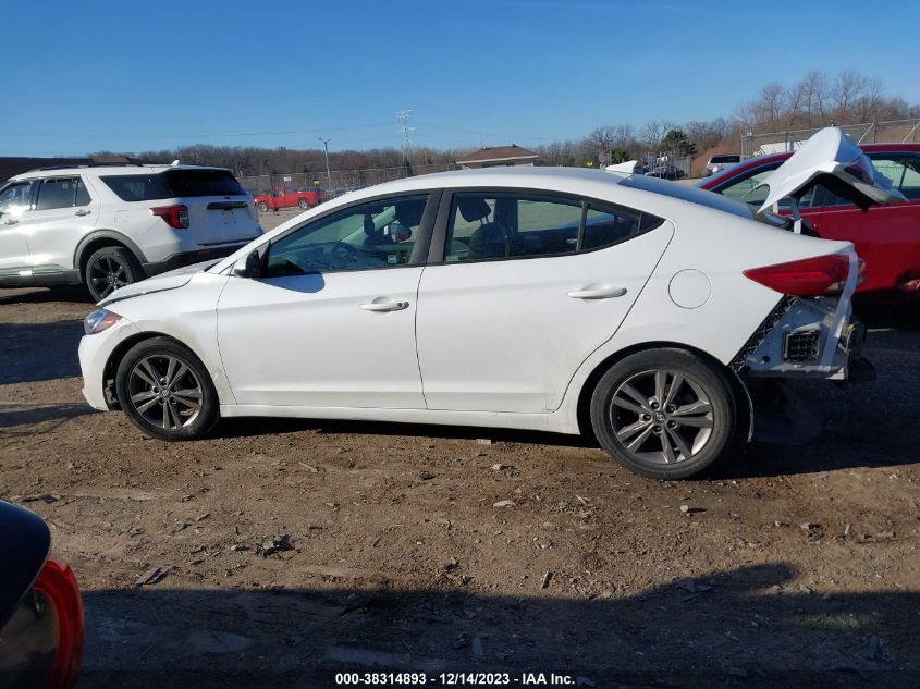 2018 HYUNDAI ELANTRA SEL - 5NPD84LF7JH334774