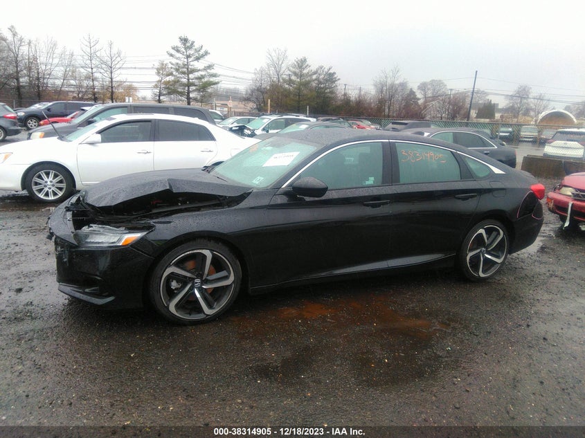 VIN 1HGCV1F33MA044517 2021 HONDA ACCORD SPORT