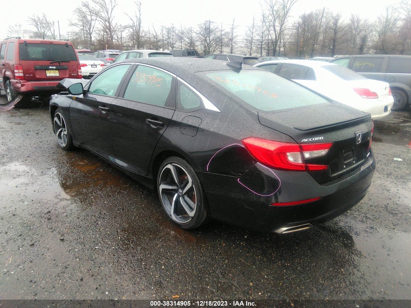 VIN 1HGCV1F33MA044517 2021 HONDA ACCORD SPORT