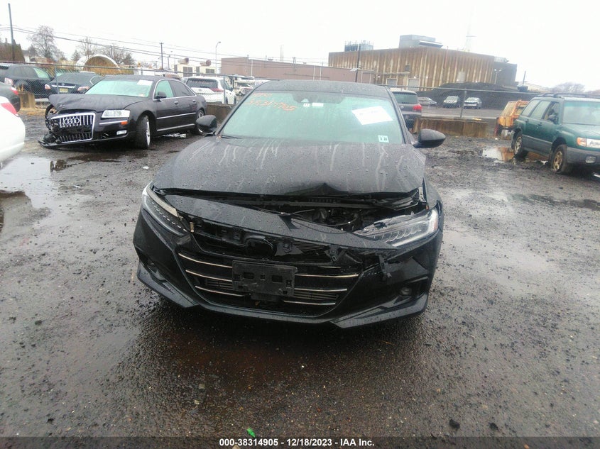VIN 1HGCV1F33MA044517 2021 HONDA ACCORD SPORT