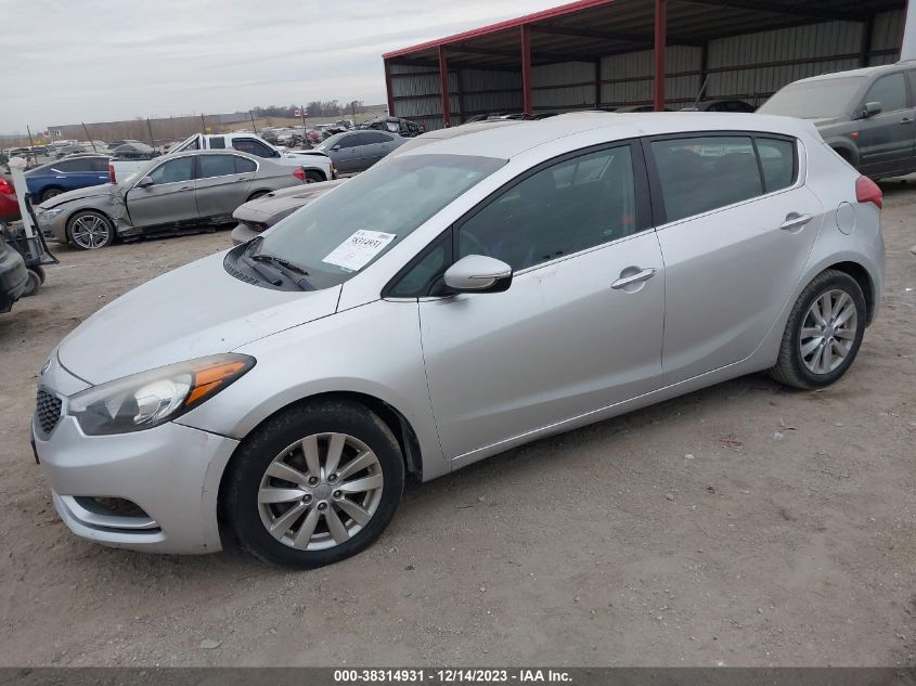 2014 KIA FORTE EX - KNAFX5A89E5181324