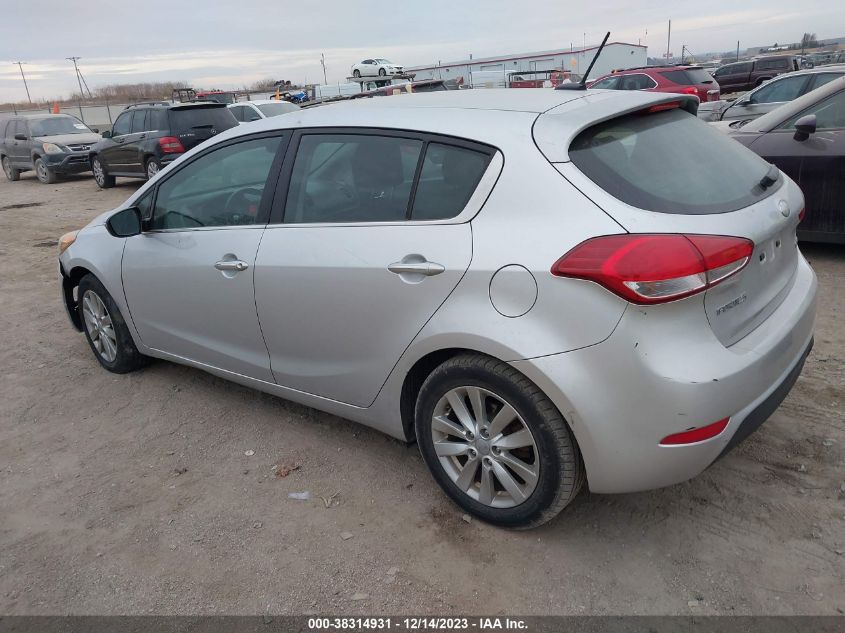 2014 KIA FORTE EX - KNAFX5A89E5181324