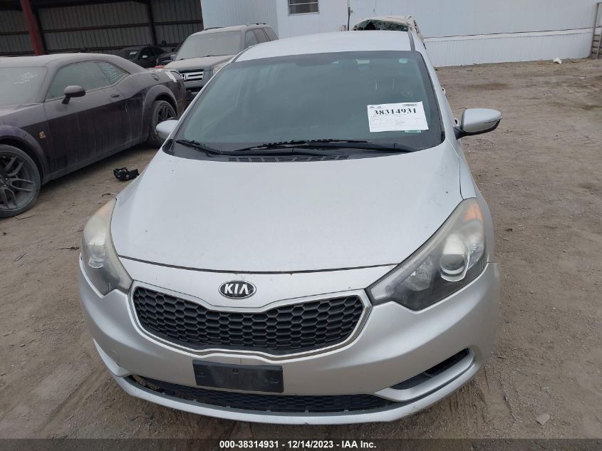 2014 KIA FORTE EX - KNAFX5A89E5181324