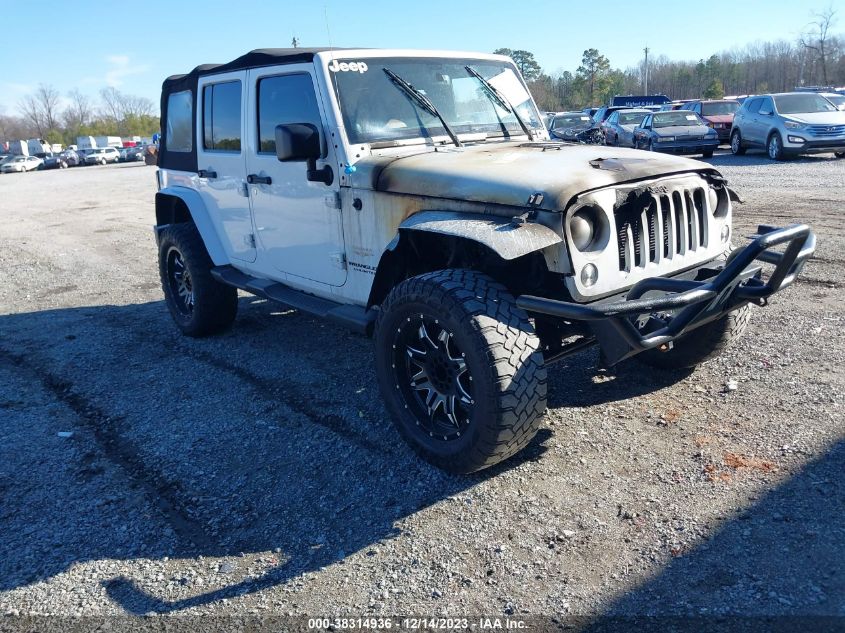 2014 JEEP WRANGLER UNLIMITED SAHARA - 1C4HJWEG3EL104562