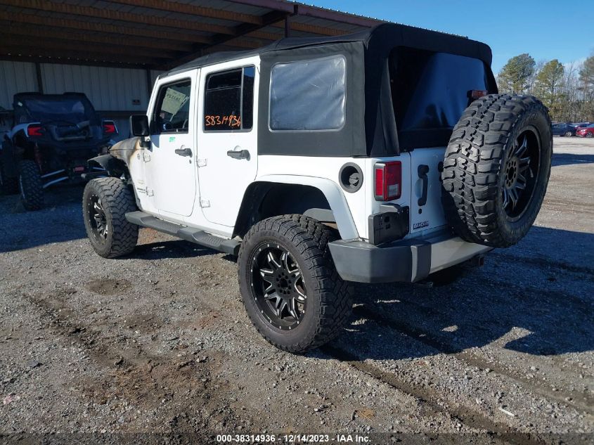 2014 JEEP WRANGLER UNLIMITED SAHARA - 1C4HJWEG3EL104562