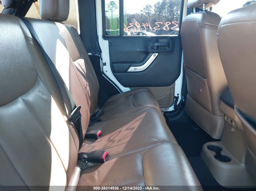 2014 JEEP WRANGLER UNLIMITED SAHARA - 1C4HJWEG3EL104562