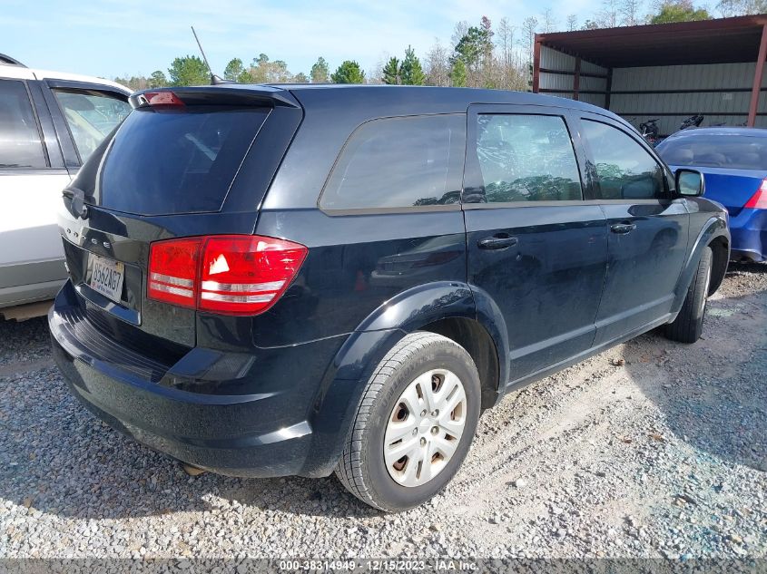 2014 DODGE JOURNEY SE - 3C4PDCAB1ET117343