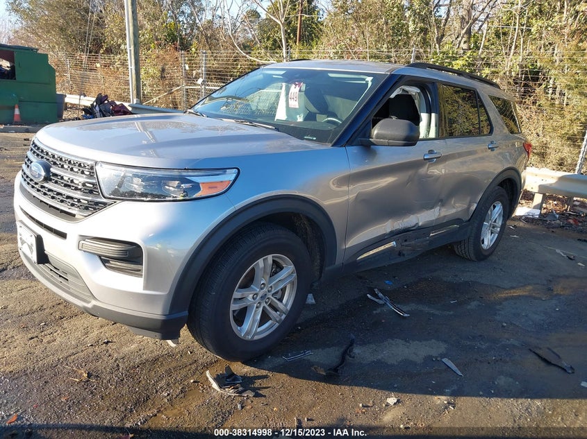 VIN 1FMSK8DH4LGD04053 2020 FORD EXPLORER XLT