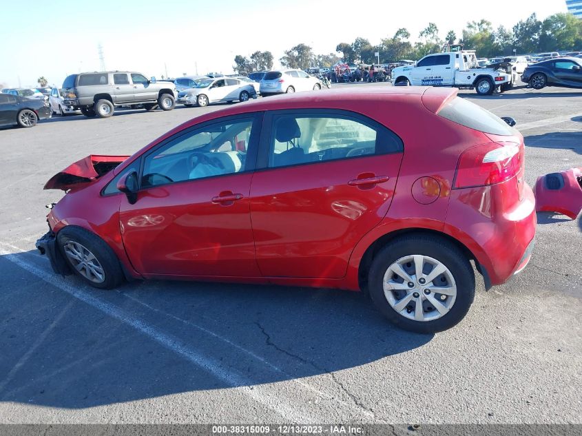 2013 KIA RIO LX - KNADM5A38D6316287