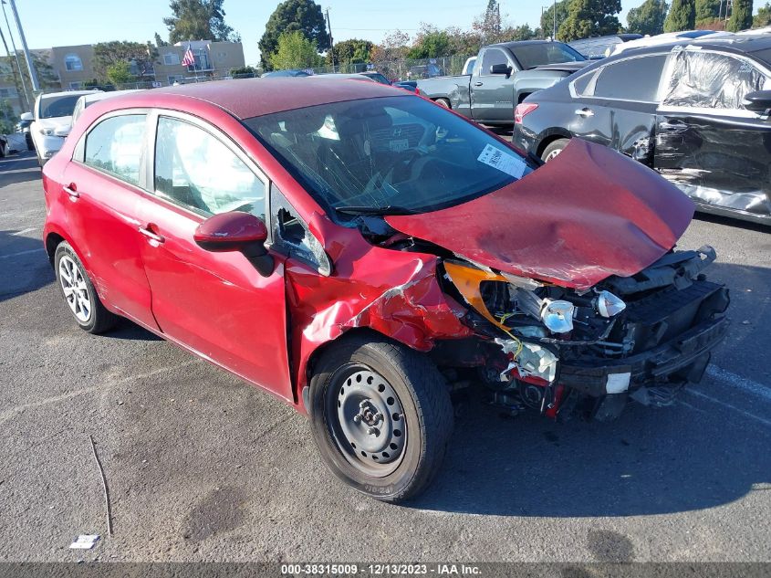 2013 KIA RIO LX - KNADM5A38D6316287