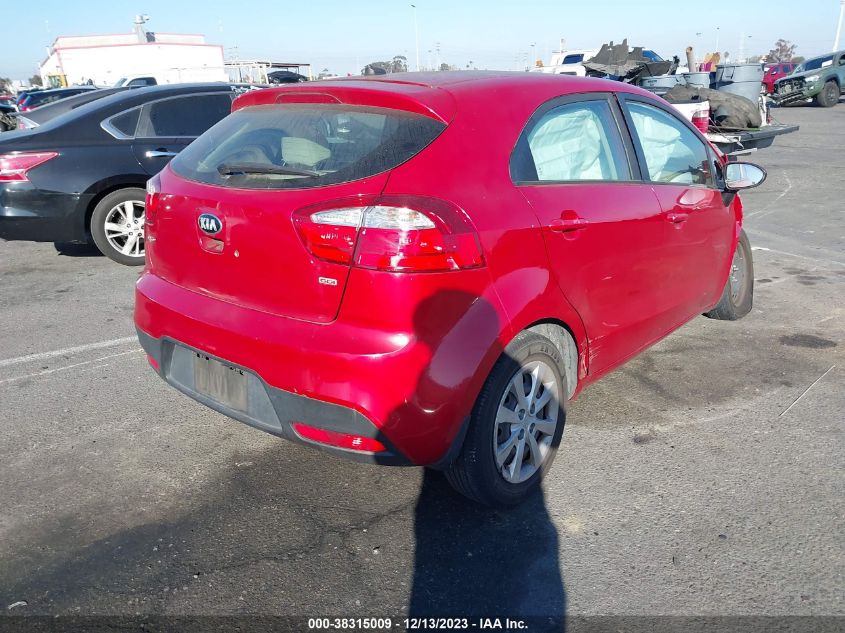 2013 KIA RIO LX - KNADM5A38D6316287