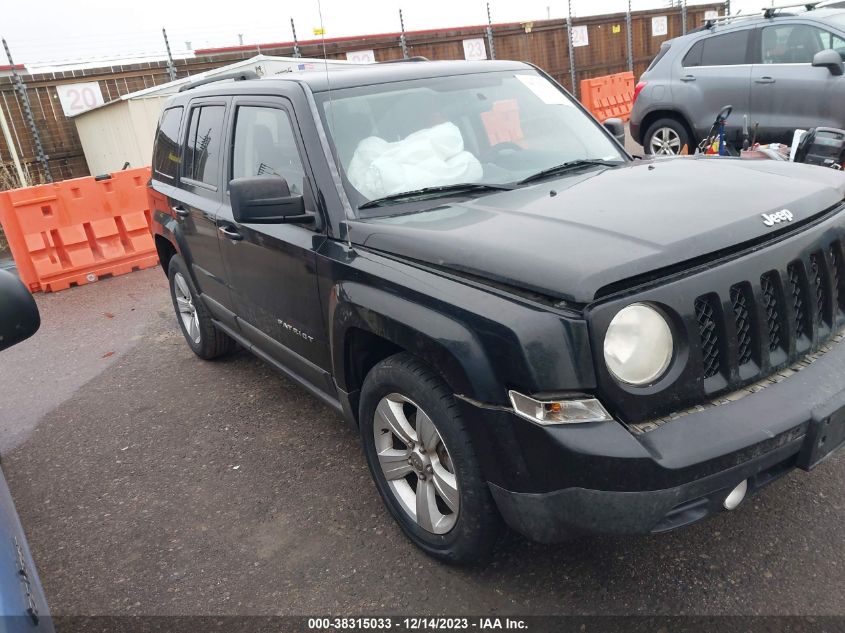 2013 JEEP PATRIOT LATITUDE - 1C4NJPFB2DD255980