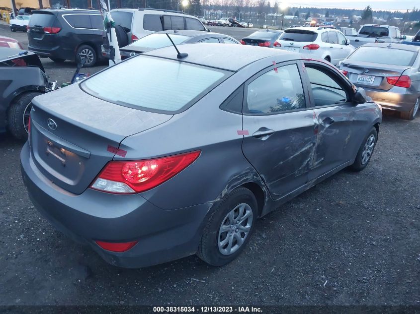 2013 HYUNDAI ACCENT GLS - KMHCT4AE2DU582568