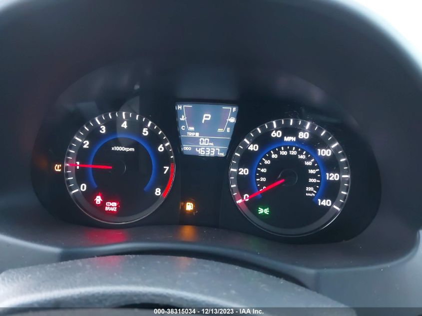 2013 HYUNDAI ACCENT GLS - KMHCT4AE2DU582568
