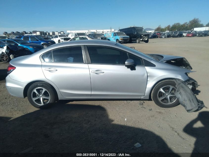 2015 HONDA CIVIC SE - 19XFB2F73FE226313