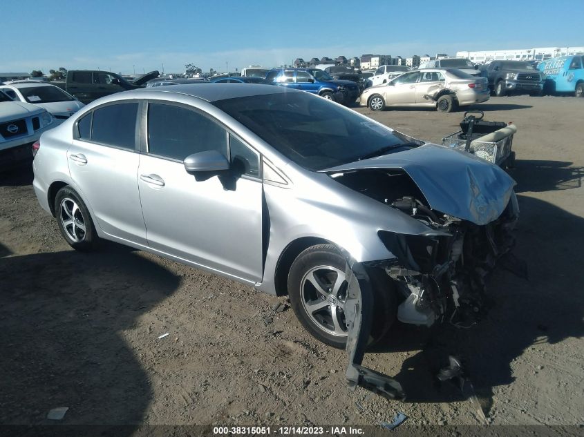 2015 HONDA CIVIC SE - 19XFB2F73FE226313