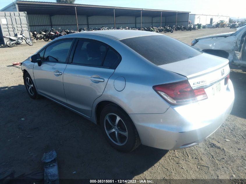 2015 HONDA CIVIC SE - 19XFB2F73FE226313